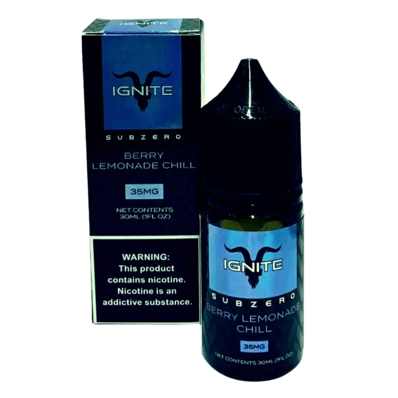 Essência Nic Salt Ignite -Berry Lemonade Chill - 35mg 30ml