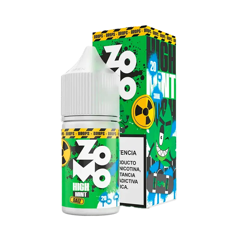 Essência Nic Salt Zomo 20mg 30ml - High Mint