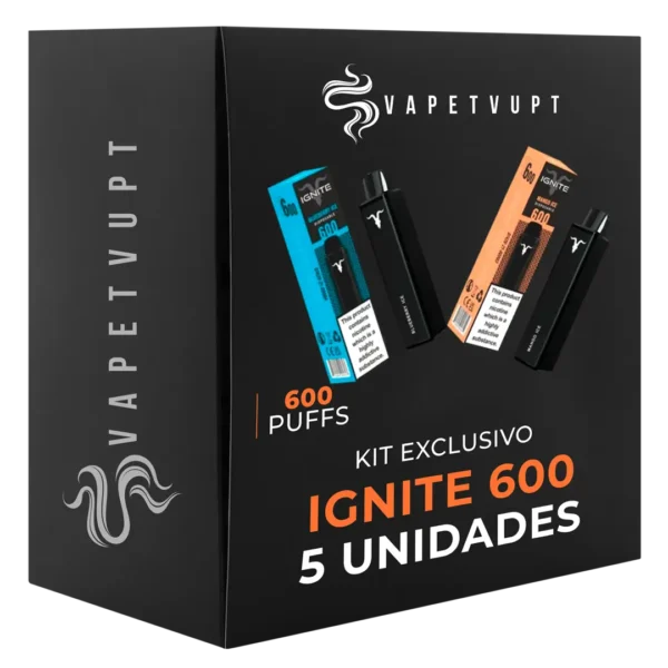 Ignite 600 - Kit com 5 Unidades