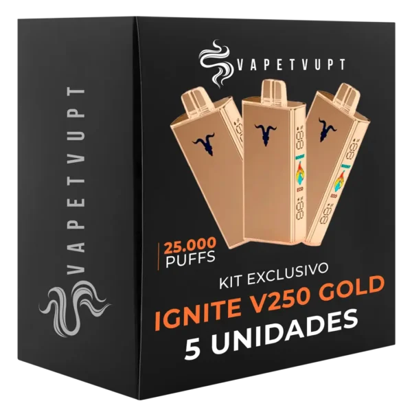 Ignite V250 GOLD - Kit com 5 Unidades