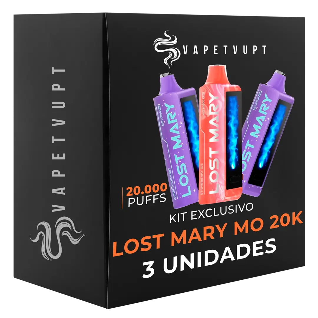 Lost Mary MO20000 PRO - Kit com 3 Unidades