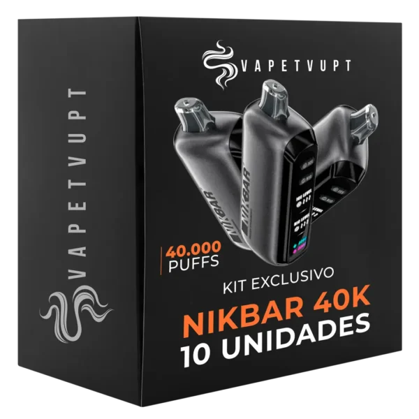 Nikbar 40K Ice Baby - Kit com 10 Unidades