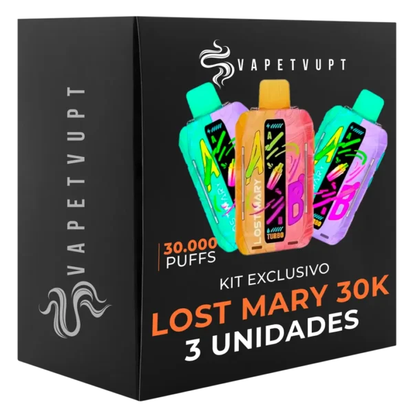 Pod Lost Mary Mixer 30K - Kit com 3 Unidades