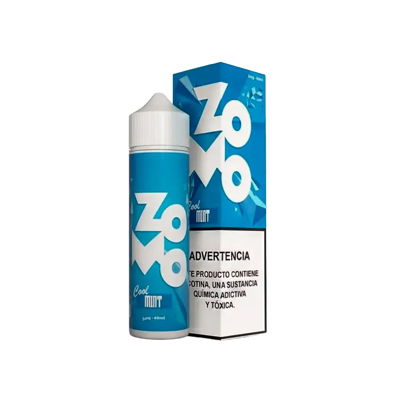 Essência Nic Salt Zomo 3mg 60ml - Cool Mint