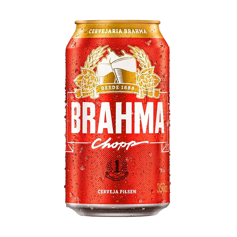 Brahma Chopp Lata 350ml | Cerveja Leve e Refrescante | Campinas