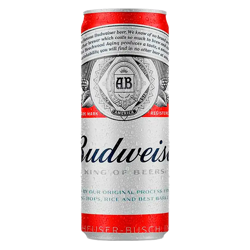 Budweiser Lata 350ml | Cerveja Premium | Campinas