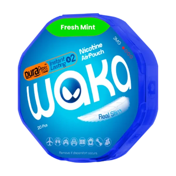 Nicotine-Pouch-Waka-Fresh-Mint-3mg