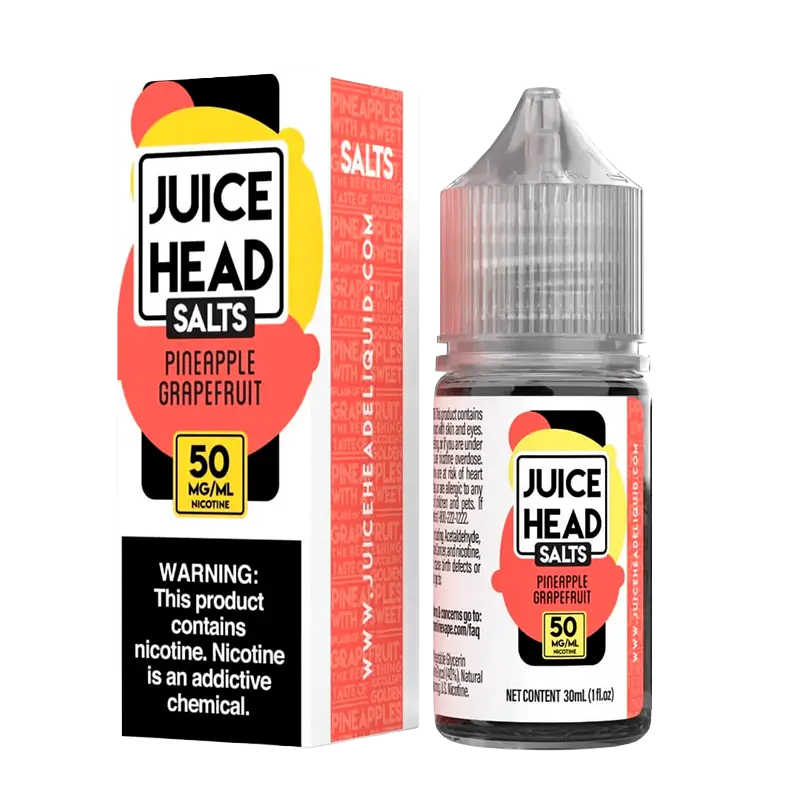 Juice Head Salt Pineapple Grapefruit 25mg 30ml | Abacaxi e Toranja