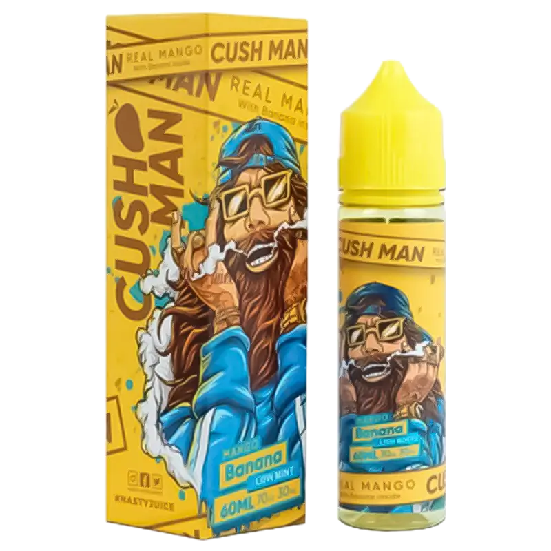 Nasty Juice Cush Man Mango Banana Low Mint 3mg 60ml | Manga e Banana