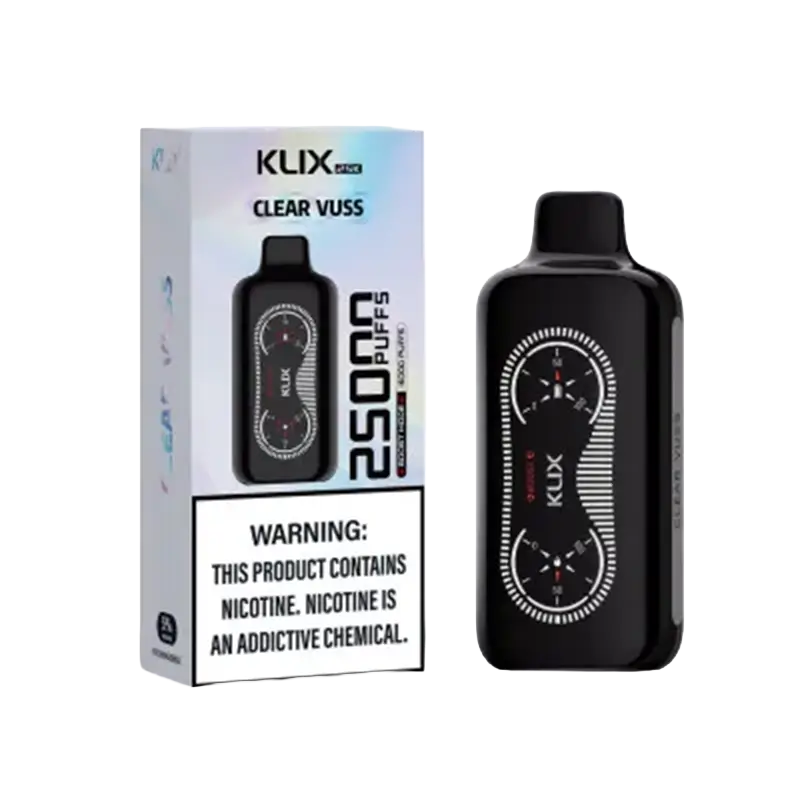 Pod Klix 25K Clear Vuss | Pod Sem Sabor com Nicotina